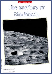 The surface of the Moon – poster