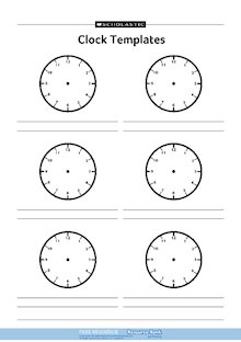 Clock templates