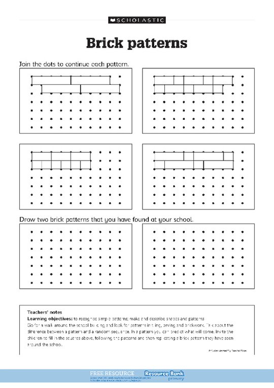 Brick patterns