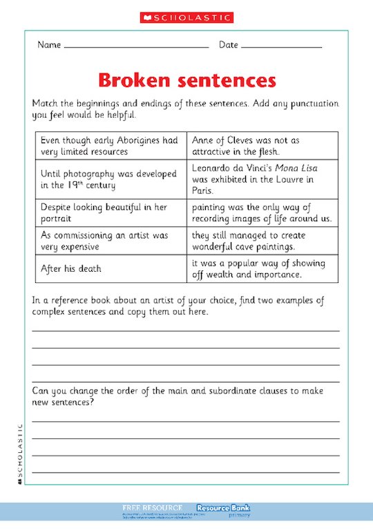 broken-sentences-complex-sentences-scholastic-shop