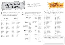 Thorfinn the Nicest Viking – Viking name generator