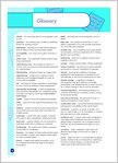 GCSE Grades 9-1: Geography AQA Revision and Exam Practice Book: sample glossary (1 page)