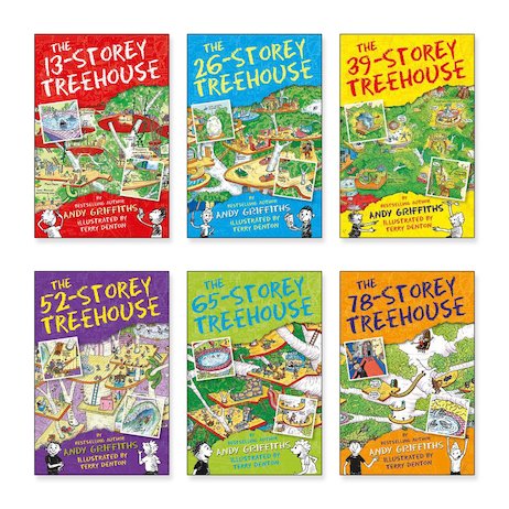 The 13-Storey Treehouse Pack x 6