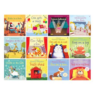 Usborne Phonics Readers Pack x 12 - Scholastic Kids' Club