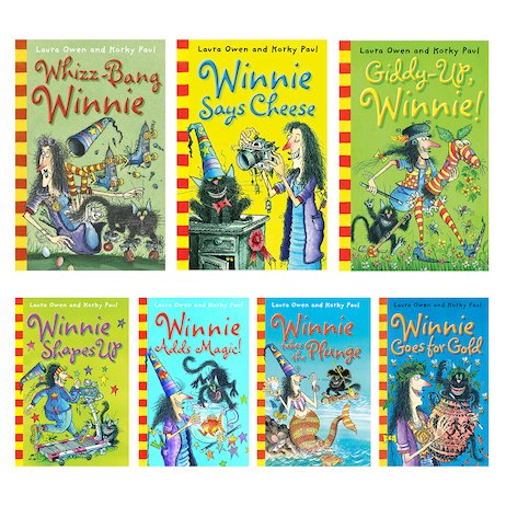Winnie the Witch Fiction Pack x 7