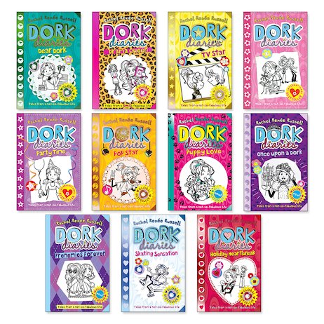 Dork Diaries Pack x 11