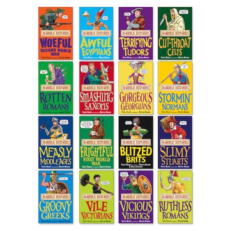 Horrible Histories Pack x 16 (Classic Editions)