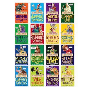 Horrible Histories Pack X 16 (classic Editions) - Scholastic Kids' Club