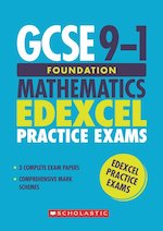 GCSE Grades 9-1: Foundation Mathematics Edexcel Practice Exams (3 papers) x 10