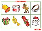 Christmas objects – sounds poster