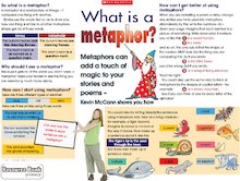 ‘What is a metaphor?’ poster