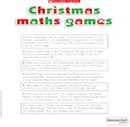 Christmas maths games