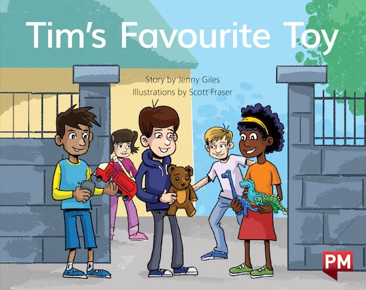PM Blue: Tim's Favourite Toy (PM Storybooks) Level 10 x 6