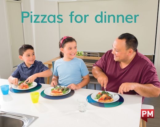 PM Magenta: Pizzas for Dinner (PM) Wordless Texts x6