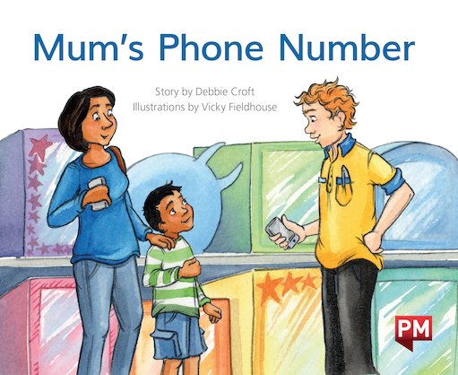 PM Green: Mum's Phone Number (PM Storybooks) Level 12 x6