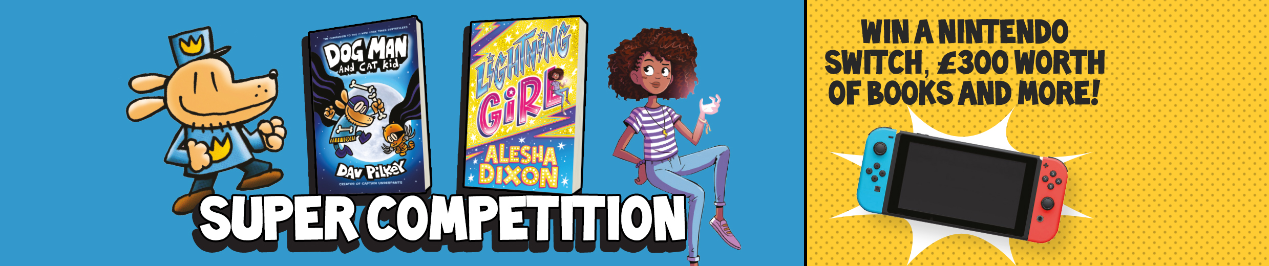 Super Competition UK banner desk Super Competition UK banner desk