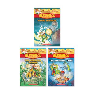 Geronimo Stilton: Heromice Pack  x 3 (Books 3-5)