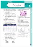 GCSE Grades 9-1: Biology All Boards Revision Guide and Exam Practice Book: sample review of chapter (1 page)