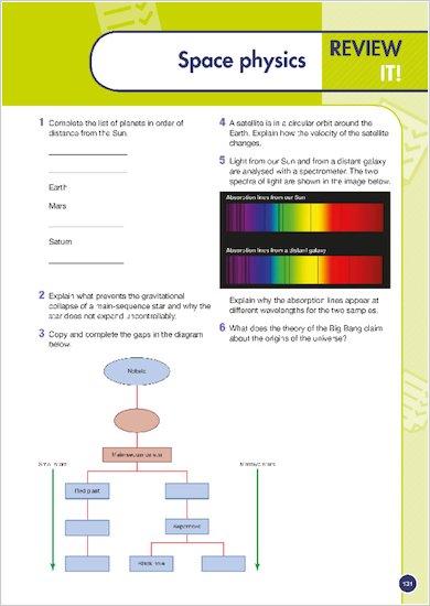 GCSE Grades 9-1: Physics Revision Guide for All Boards review of a topic