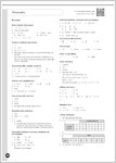 GCSE Grades 9-1: Maths Foundation Revision Guide and Exam Practice Book for All Boards answers (1 page)