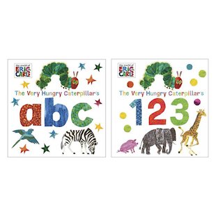 The Very Hungry Caterpillar ABC and 123 Pair
