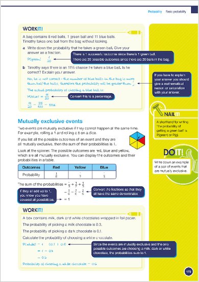 GCSE Grades 9-1: Maths Foundation Revision Guide for AQA Work it, nail it, Do it examples