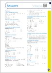 GCSE Grades 9-1: Maths Foundation Revision Guide for AQA answers (1 page)
