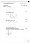 GCSE Grades 9-1: Maths Foundation Revision and Exam Practice Book for AQA example question paper (1 page)
