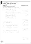 GCSE Grades 9-1: Maths Higher Exam Practice Book for All Boards question paper (1 page)