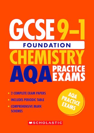 GCSE Grades 9-1: Foundation Chemistry AQA Practice Exams (2 Papers) X ...