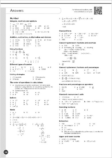 GCSE Grades 9-1: Maths Higher Exam Practice Book for Edexcel answers
