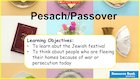 Pesach/Passover ppt lesson plan