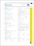 GCSE Grades 9-1: Maths Foundation Revision and Exam Practice Book for Edexcel answers (1 page)