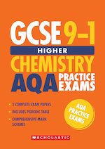GCSE Grades 9-1: Higher Chemistry AQA Practice Exams (2 papers) x 10
