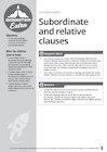 KS2 SATs GaPs Booster Extra Pack: Subordinate and relative clauses