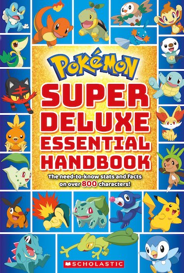 official pokemon handbook inside