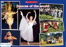 Dances of the world – photo poster
