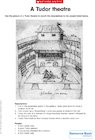 Image and description of a Tudor theatre