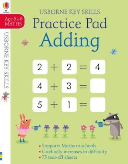 Usborne Key Skills: Practice Pad - Adding