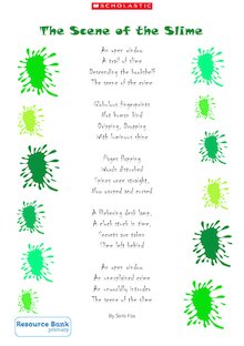 Scene of the Slime poem