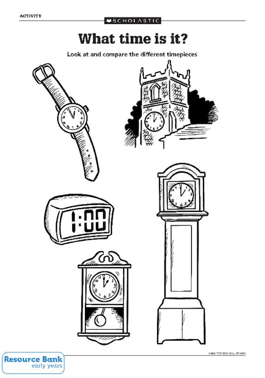 Clock faces - What time is it?