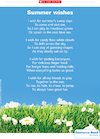 ‘Summer wishes’ poem