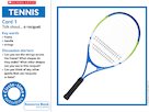 Tennis circle-time cards