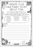 Tom Gates: Epic Adventure (Kind Of) - create your own story (1 page)