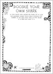 Tom Gates: Epic Adventure (Kind Of) - doodle your own shark (1 page)