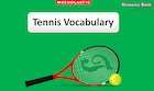 Tennis vocabulary slideshow