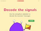 Decode the signals – semaphore interactive