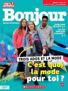 Bonjour magazine cover