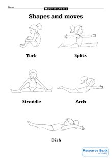 Gymnastics: Shapes and moves