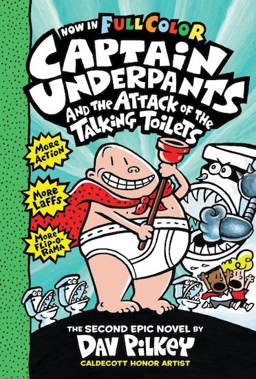 Captain Underpants and the Attack of the Talking Toilets Colour Edition (HB) NE